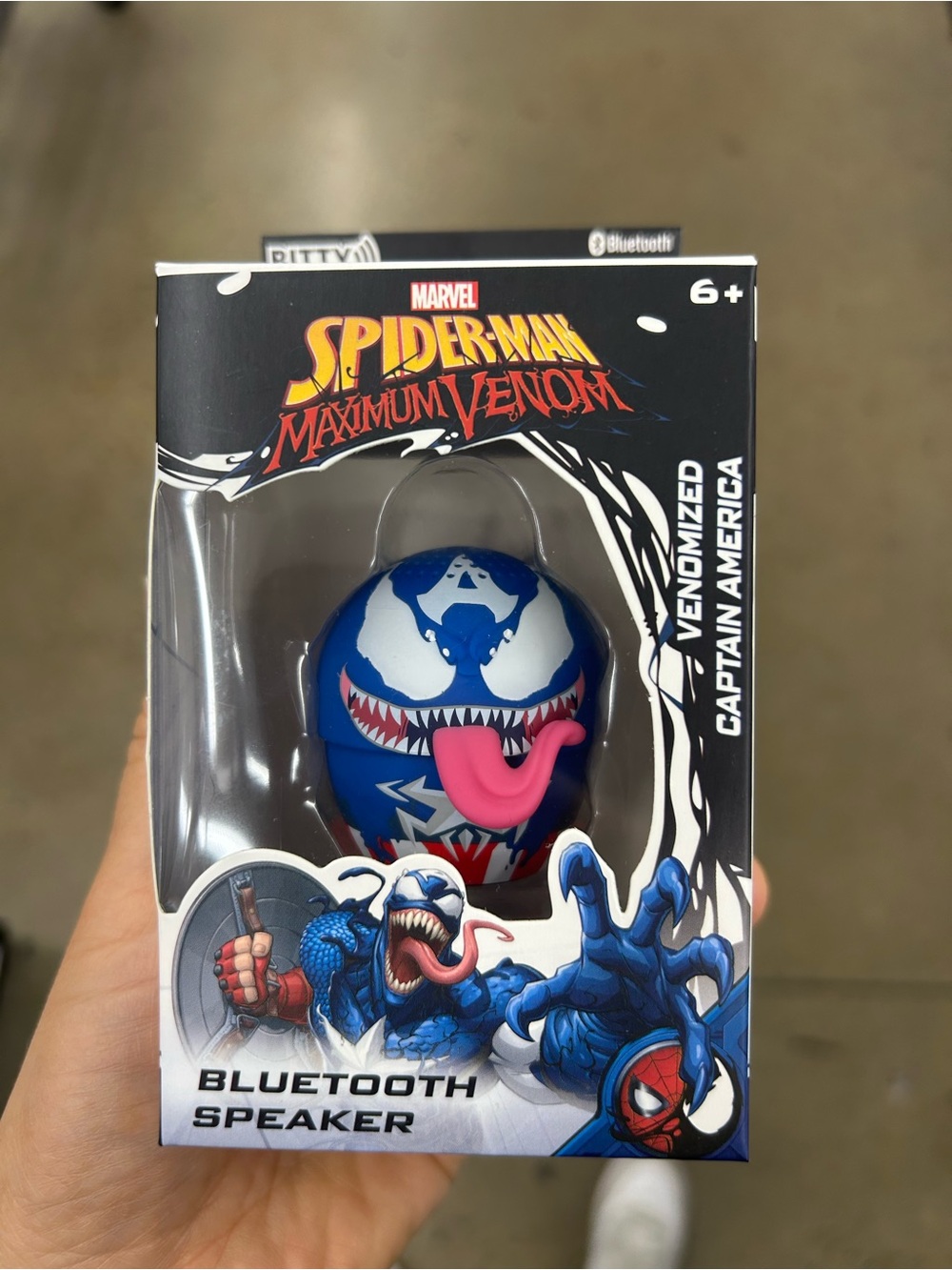 NWT Marvel Spiderman maximum venom Bluetooth speaker